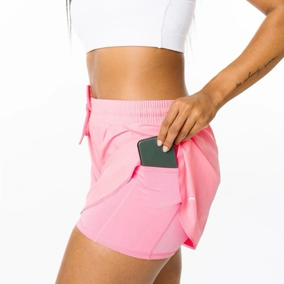 ZYIA active flow shorts pink size xs EUC - Picture 2 of 11